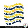 Hail To The Victors Go Blue Michigan Football Svg For Silhouette