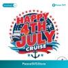 Happy 4th Of July Cruise Freedom Usa Svg Cut File