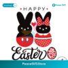 Happy Easter Disney Rabbit Mickey Minnie Svg Files For Cricut