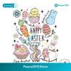 Happy Easter Little Chick Peeps Bunny Svg Cut File