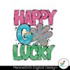 Happy Go Lucky St Patricks Day Png Sublimation Design