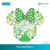 Happy Sain T Patricks Day Minnie Head Svg For Silhouette