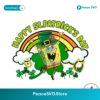 Happy St Patricks Day Rainbow Spongebob Png Printable File