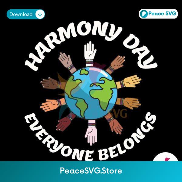 Harmony Day Everyone Belongs Svg Files For Cricut
