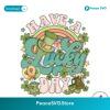 Have A Lucky Day Rainbow Shamrock Svg Clipart