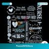 Healthcare Essentials Fill Your Cup First Svg Files For Cricut