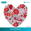 Heart Xoxo Kisses Love Songs Svg Vector File