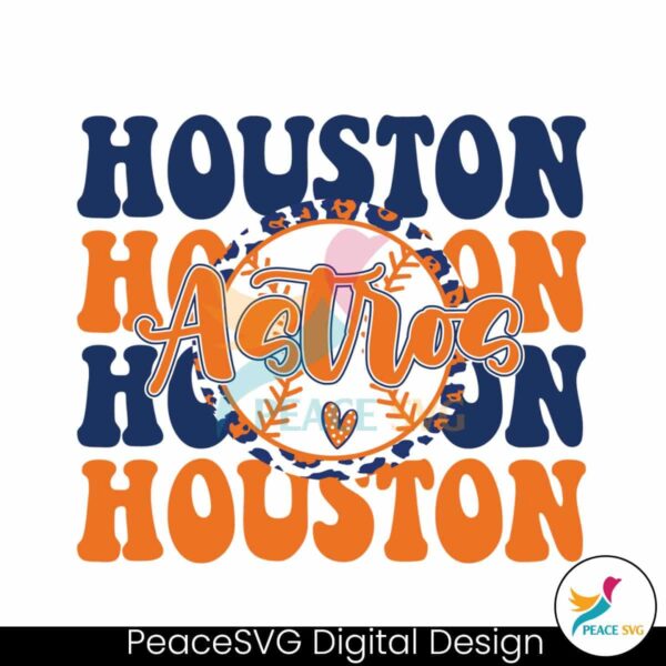 Houston Astros Baseball Mlb Svg For Vinyl Cutting