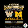 Huskies Vs Wolverines 2024 National Championship Svg Vector File