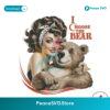 I Choose The Bear Funny Bear Or Man Png Digital Download