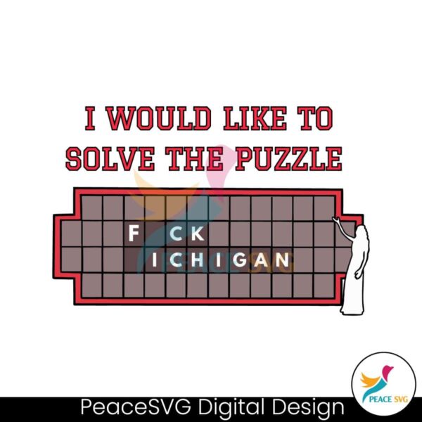 I Would Like To Solve The Puzzle Svg Instant Download