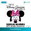 Im A Disney Grandma It Like A Regular Grandma Svg For Vinyl Cutting