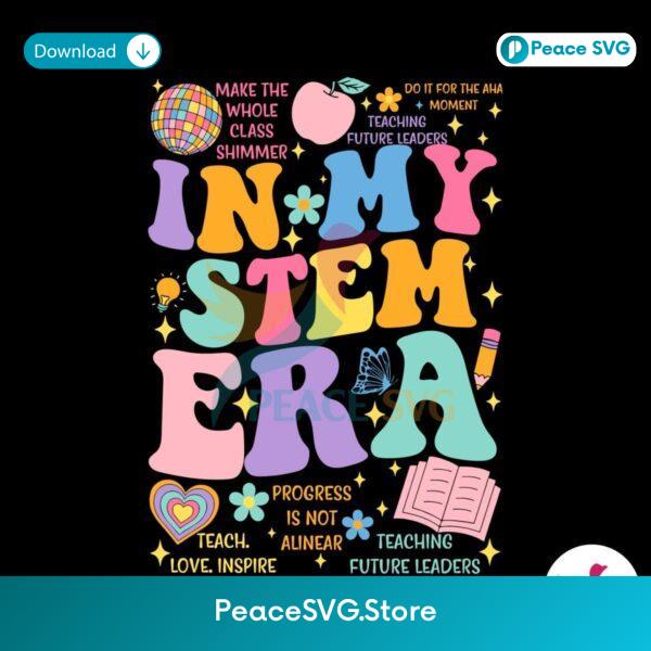 In My Stem Era Math Teacher Svg Clipart