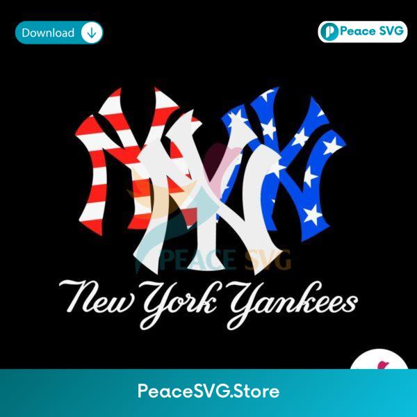 Independence Day New York Yankees Baseball Svg Cricut Ready File