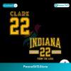 Indiana 22 From The Logo Caitlin Clark Svg For Silhouette
