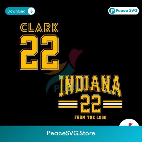 Indiana 22 From The Logo Caitlin Clark Svg For Silhouette