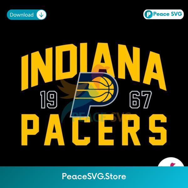 Indiana Pacers 1967 Basketball Team Svg Files For Cricut
