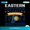 Indiana Pacers 2024 Eastern Conference Finals Svg Clipart