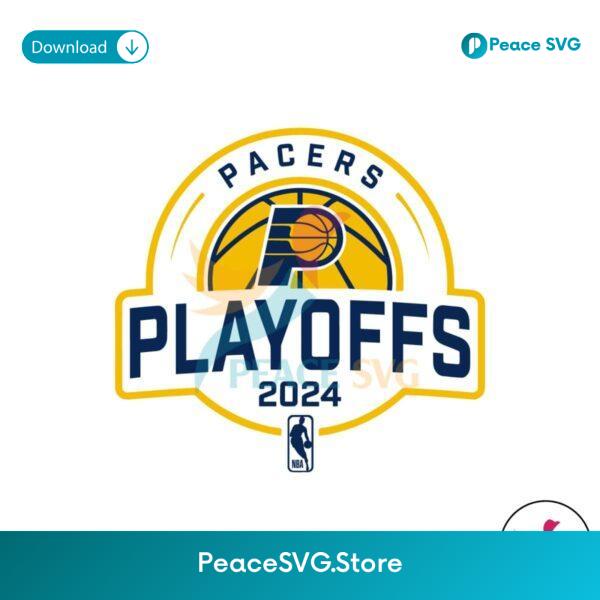 Indiana Pacers 2024 Nba Playoffs Svg Digital Download