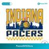 Indiana Pacers Nba Skyline Svg Printable Design
