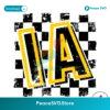 Iowa Checkered Basketball Team Svg Cricut Ready File
