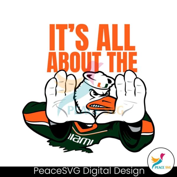 It All About The Miami Hurricanes Ncaa Svg Clipart