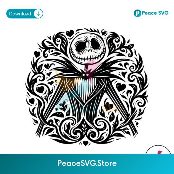 Jack Skellington Cartoon Movie Svg For Vinyl Cutting
