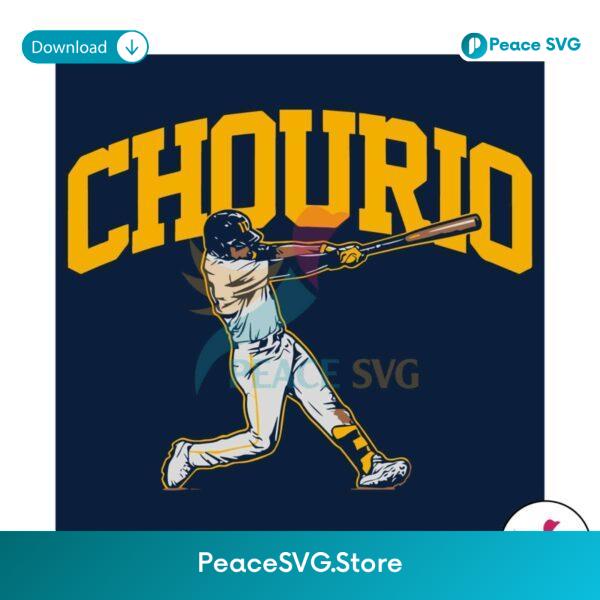 Jackson Chourio Slugger Swing Svg Files For Cricut
