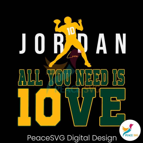 Jordan All You Need Is Love Svg Files For Cricut