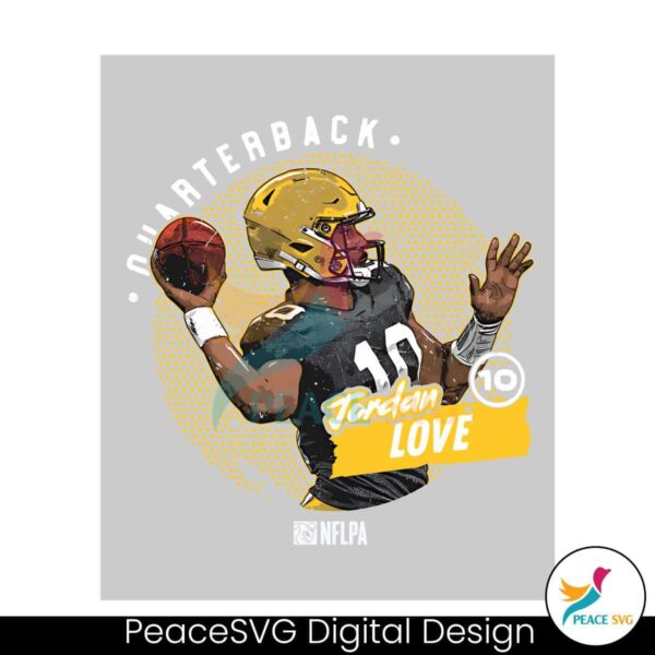 Jordan Love Green Bay Dots Png Printable File