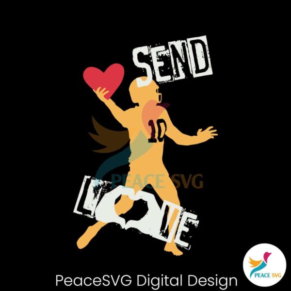 Jordan Love Send Love Packers Player Svg Cricut Ready File