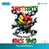 Juneteenth Breaking Every Chain Since 1865 Png Printable File