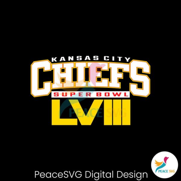 Kansas City Chiefs Football Super Bowl Lviii 2024 Svg Printable Design