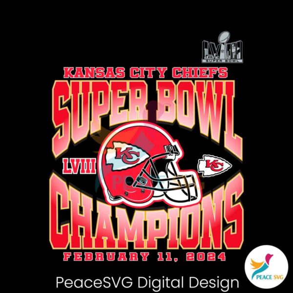 Kansas City Chiefs Super Bowl Champions Svg For Silhouette