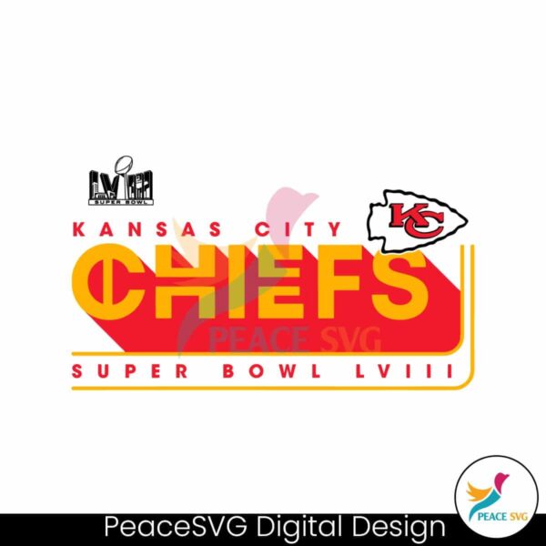 Kansas City Chiefs Super Bowl Lviii Svg Cut File