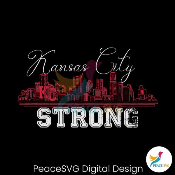 Kc Kansas City Strong Svg Cricut Ready File