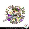 Let The Good Times Roll Mardi Gras Skeleton Png For Printing