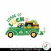Loads Of Luck Mickey Shamrock Truck Svg Vector File