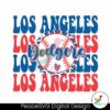 Los Angeles Dodgers Baseball Mlb Svg Instant Download