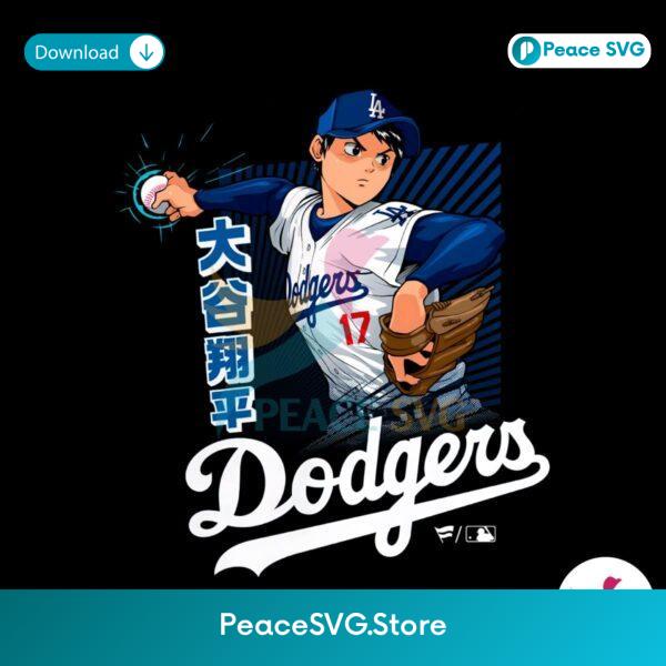 Los Angeles Dodgers Ohtani Time Png Digital Download