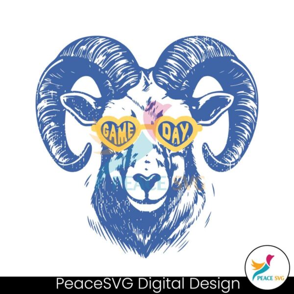 Los Angeles Rams Game Day Svg For Silhouette