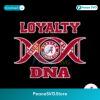 Loyalty Inside My Dna Alabama Crimson Tide Svg Vector File