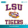 Lsu Tigers With Tiger Eye Ncaa Svg For Vinyl Cutting
