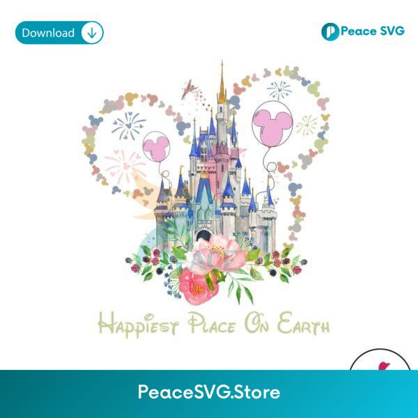 Magical Castle Happiest Place On Earth Png Digital Download