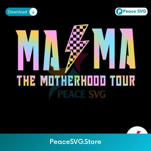 Mama Lightning Bolt The Motherhood Tour Png For Sublimation