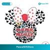Mama Mouse Minnie Head Happy Mothers Day Svg Layered File
