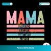 Mama Stressed Blessed Sometimes Svg Printable Design