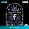 Mama The Motherhood Tour Skeleton Hand Png Digital Download
