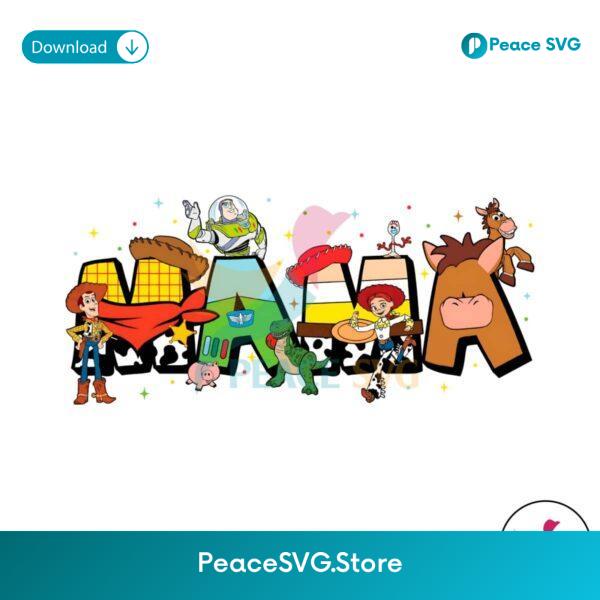 Mama Toy Story Cartoon Characters Png Clipart