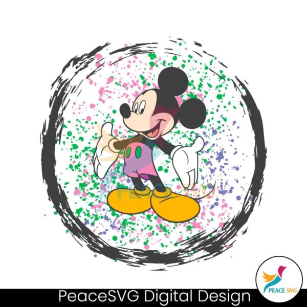 Mardi Gras Mickey Mouse Carnival Svg Cricut Ready File